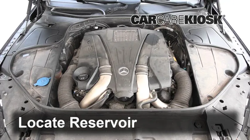 2016 Mercedes-Benz S550 4Matic 4.6L V8 Turbo Liquide essuie-glace